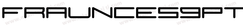 Fraunces9pt Bold字体转换